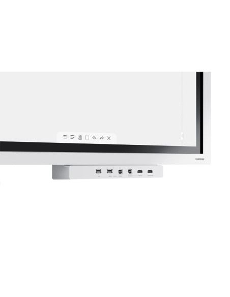 Accesorii ecrane interactive SAMSUNG Tray conectivitate pentru display interactiv SAMSUNG Flip 2 55"/65" HDMI Out, Conectivitate