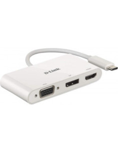 Docking station D-LINK DLINK 3-IN-1 USB-C HUB DUB-V310