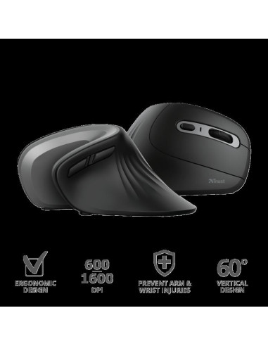 Mouse TRUST Mouse Wireless Trust Verro, 1600...