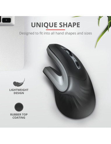 Mouse TRUST Mouse Wireless Trust Verro, 1600...