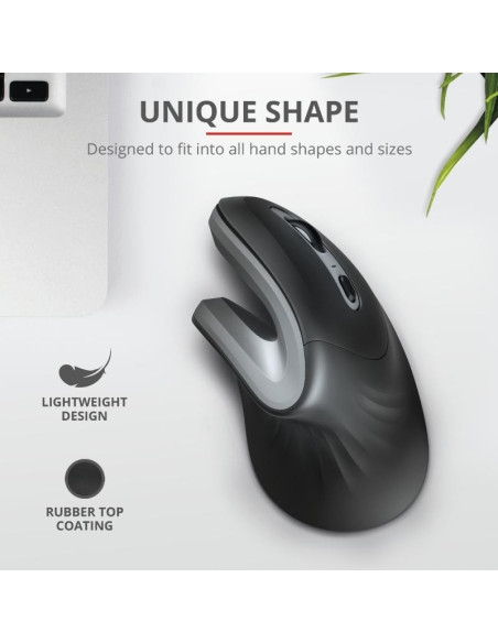 Mouse TRUST Mouse Wireless Trust Verro, 1600 dpi, Multicolor