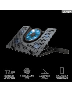 Stand & cooling pad TRUST Cooler Laptop Trust GXT 1225...