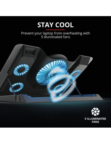 Stand & cooling pad TRUST Stand/Cooler notebook...