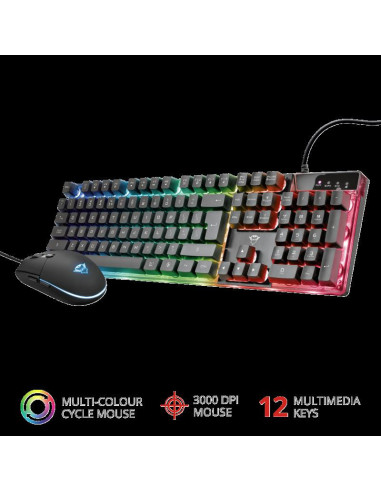 Kit mouse tastatura TRUST Kit Wired tastatura...