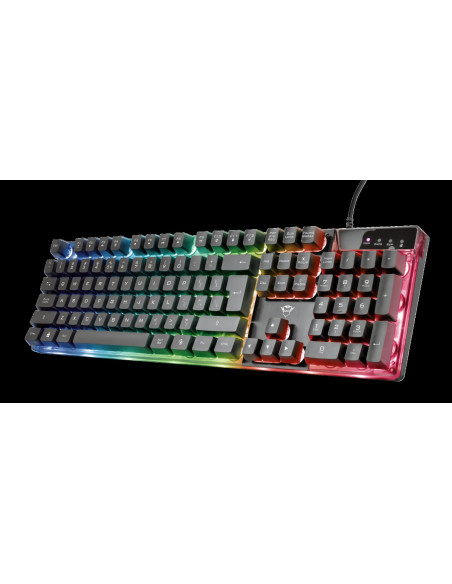 Kit mouse tastatura TRUST Kit Wired tastatura si mouse Trust GXT 838 Azor, taste numerice, negru
