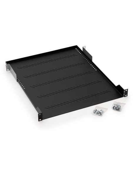 Cabinete metalice / Rack -uri TRITON Raft fix perforat Triton 19" 1U/950 capacitate incarcare 40kg, negru