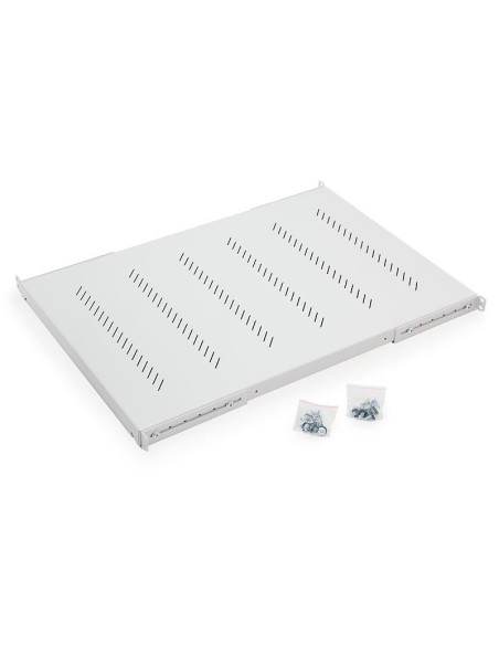 Cabinete metalice / Rack -uri TRITON Raft fix perforat Triton 19" 1U/250 capacitate incarcare 40kg, gri