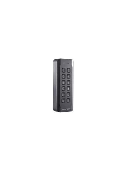 Cititoare HIKVISION Cititor card cu tastatura Hikvision, DS-K1802MK citeste carduri MIFARE frecventa operare: 13.56MHz indicator