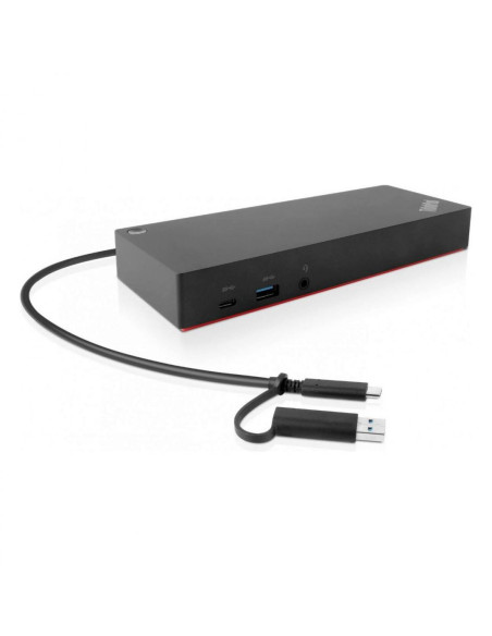 Docking station LENOVO Docking station Lenovo ThinkPad Hybrid USB-C with USB-A Dock, USB Type-C, 135W, Negru, 3 ani Garantie