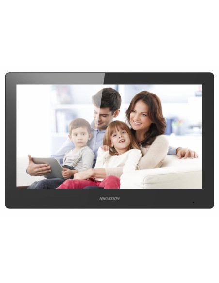 Video HIKVISION Monitor videointerfon WIFI modular 10" color Hikvision DS-KH8520-WTE1/EU ecran LCD 10" color cu touch screeen, r