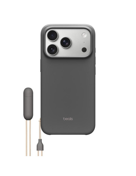Accesorii APPLE Beats iPhone 17 Pro Kickstand Case with MagSafe and Camera Control - Granite Gray