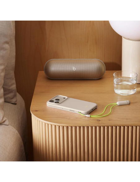 Accesorii APPLE Beats iPhone 17 Pro Kickstand Case with MagSafe and Camera Control - Lime Stone