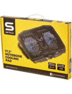 Stand & cooling pad SERIOUX Cooling pad Serioux,...