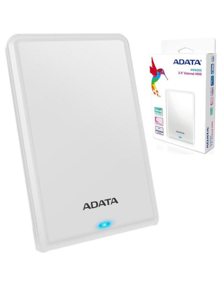 Hard Disk-uri externe ADATA HDD Extern Adata HV620S, 2TB, Alb, USB 3.1