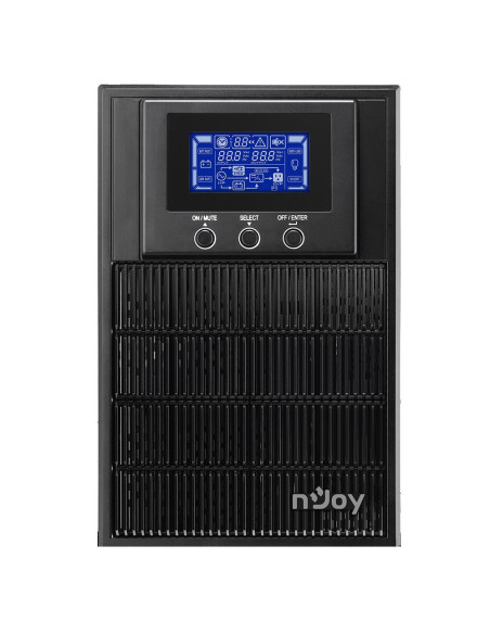 UPS NJOY UPS nJoy Aten PRO 1000, 1000VA/800W, On-line (double convension UPS), LCD Display, 3 Prize Schuko cu Protectie, Tower,