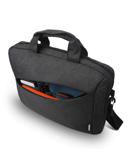 Geantă laptop LENOVO Geanta laptop Lenovo Casual Toploader T210, 15.6", Black, rezistent la apa, compartiment accesorii, compart