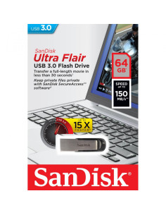 Memorii USB SANDISK Memorie USB SanDisk Ultra Flair 64... 2