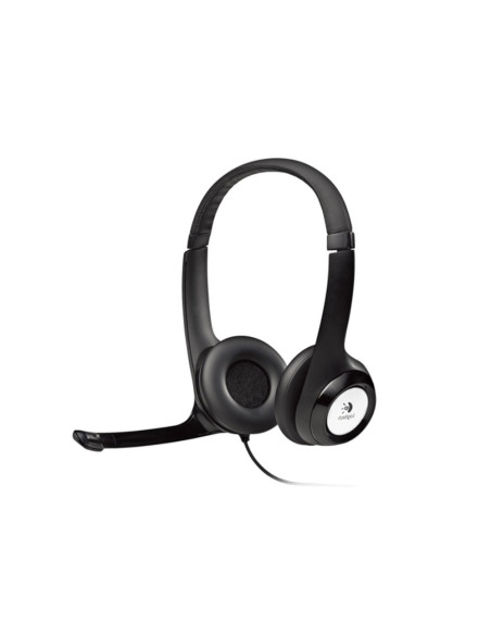 Casti audio LOGITECH Casti Head-band Logitech H390, Wired, Negru
