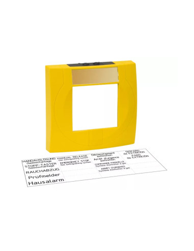 Accesorii ESSER HW Carcasa buton cu geam galben...