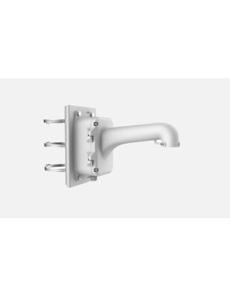 Accesorii HIKVISION Suport de montaj pe stalp pentru camere PTZ DS-1604ZJ-BOX-POLE, material aliaj de aluminiu si metal, dimensi