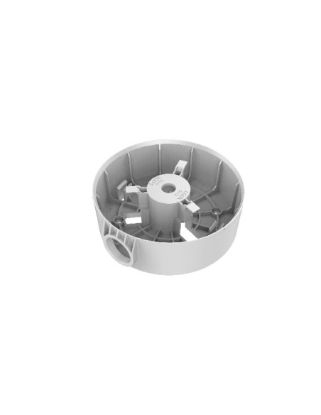 Accesorii Hikvision Junction box DS-1280ZJ-PT3, Hik White, Φ120 x 40mm, Plastic ,104g