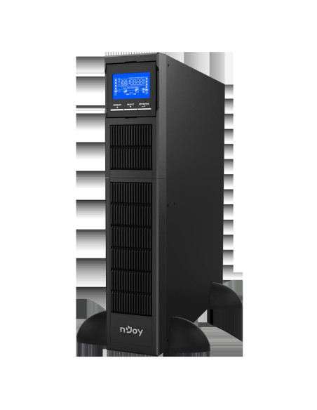UPS NJOY UPS nJoy Balder 1500, 1500VA/ 1500W, On-line, LCD Display, Montare Rack/Tower, 8 Prize IEC 13, Dubla conversie, Plaja l