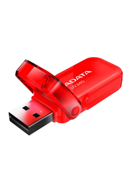 Memorii USB ADATA Memorie USB ADATA UV240 32 GB, USB 2.0, Rosu