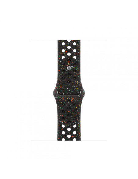 Bratari fitness APPLE Curea pentru Apple Watch 42mm Midnight Black Nike Sport Band - S/M