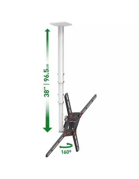 Suport TV / Monitor BARKAN ﻿Suport TV de perete, Barkan 3500.W, Fix, 29"- 65", VESA 400 x 400 mm, suporta pana la 40kg, alb
