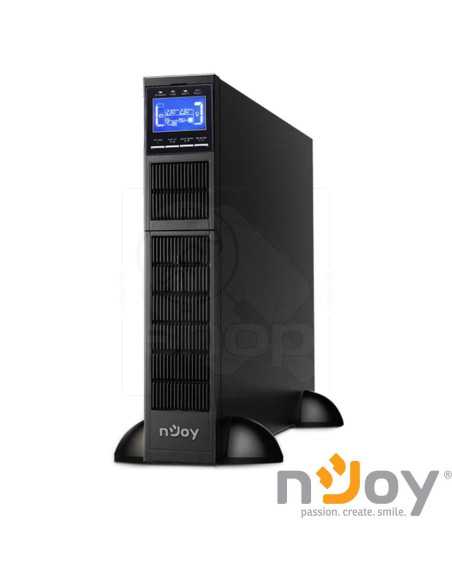UPS NJOY UPS nJoy Balder 10000, 10000VA/10000 W, On-line, LCD Display, Management, Rack/Tower, Dubla conversie, 2U, Nu are bater