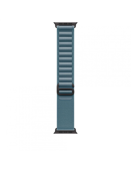 Bratari fitness APPLE Curea pentru Apple Watch 49mm Light Blue Alpine Loop - Large - Black Titanium Finish