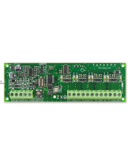 Accesorii PARADOX Modul de extensie Paradox, 8 zone cablate + 1xPGM