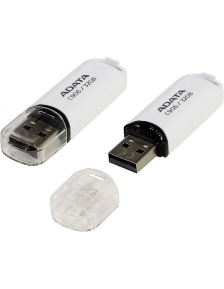 Memorii USB ADATA Memorie USB ADATA C906 32 GB, USB 2.0, Alb