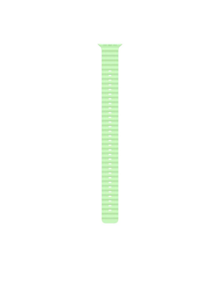 Bratari fitness APPLE Curea pentru Apple Watch 49mm Neon Green Ocean Band Extension - Black Titanium Finish