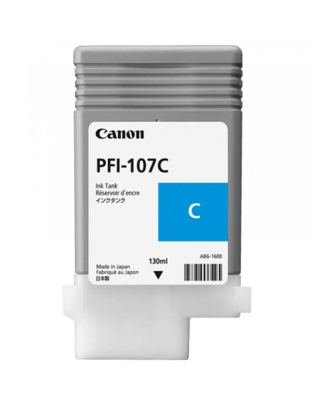 Cartuse cerneala CANON Cartus Canon PFI-107C, Cyan