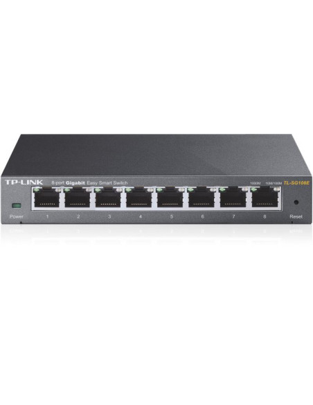 Switch-uri TP-LINK Switch TP-Link TL-SG108E, 8 port, 10/100/1000 Mbps