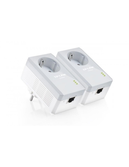 Adaptoare PowerLAN TP-Link Kit POWERLINE, HomePlug AV, 500Mbps, Ultra Compact Size ,PassThrough, Green Powerline, Plug and Play,