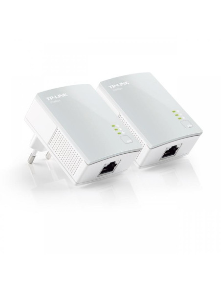 Adaptoare PowerLAN TP-Link Kit PowerLine 500Mbps, Ultra Compact Size, HomePlug AV, GreenPowerline, Plug and Play, 2 bucati TL-PA