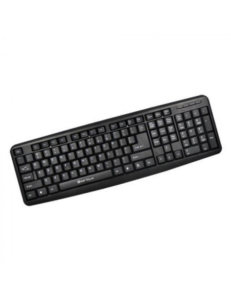 Tastaturi SERIOUX Tastatura Serioux 9400USB, cu fir, US layout, neagra, 104 taste, USB
