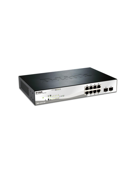 Switch-uri D-LINK DLINK SW 8P-GB POE+ 2CMB SMART RM