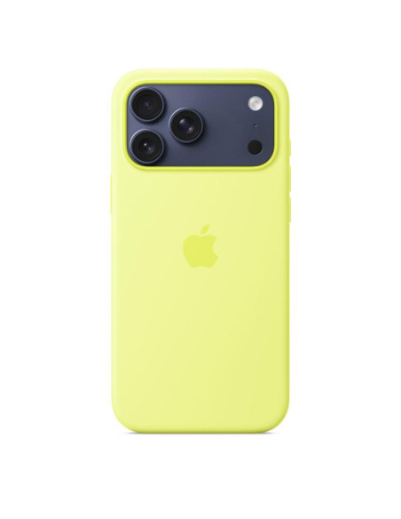 Accesorii APPLE iPhone 17 Pro Max Silicone Case with MagSafe - Neon Yellow