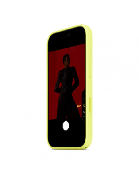 Accesorii APPLE iPhone 17 Pro Silicone Case with MagSafe - Neon Yellow