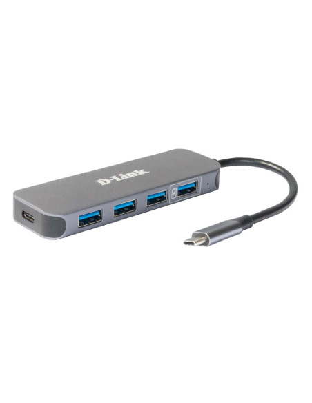 Docking station D-LINK Docking station D-Link DUB-2340, USB Type-C, 60W, Gri, 2 ani Garantie