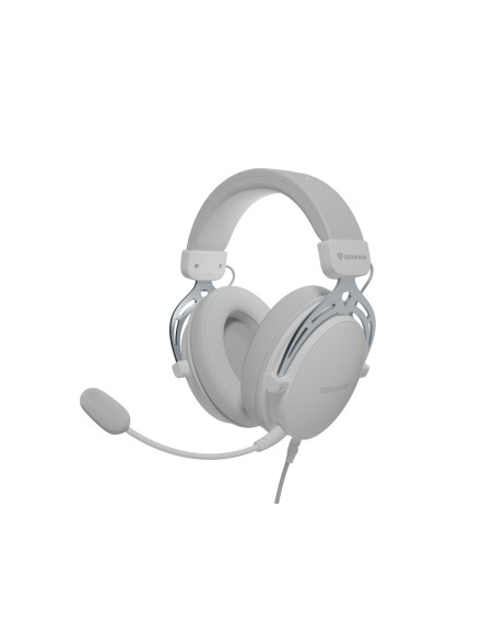 Casti audio GENESIS Casti Gaming Over-ear Genesis Toron 531, Wired, Alb