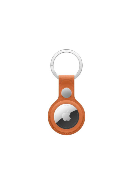 Accesorii APPLE AirTag FineWoven Key Ring - Fox Orange