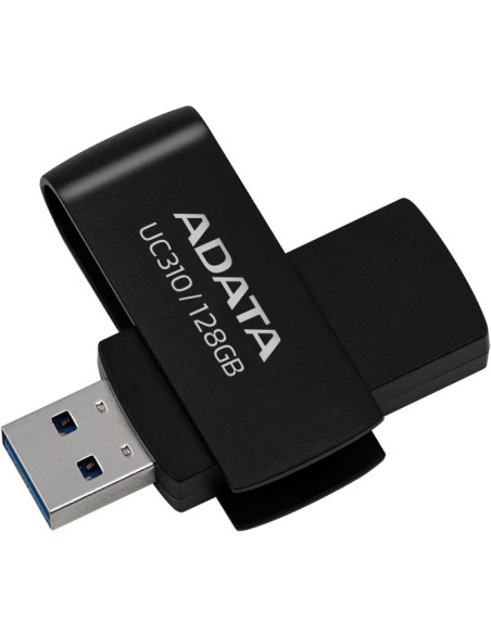 Memorii USB ADATA Memorie USB ADATA UC310 128 GB, USB 3.2, Negru