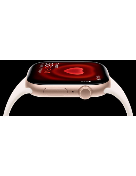 SmartWatch-uri Apple Watch Series 11 GPS + Cellular 42mm Rose Gold Aluminium Case with Light Blush Sport Band - M/L