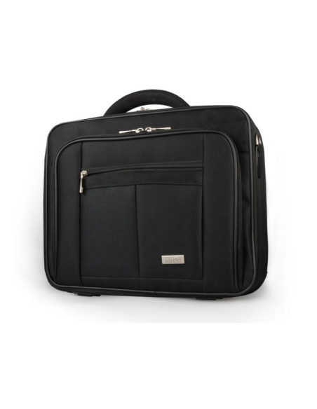 Geantă laptop NATEC Geanta laptop Natec Boxer, compatibilitate dimensiune laptop 15.6"-16", 3 compartimente, material Nylon 1680