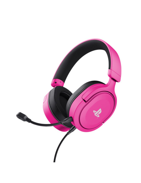 Casti audio TRUST Casti Gaming Head-band Trust GXT 498P Forta, Wired, Roz
