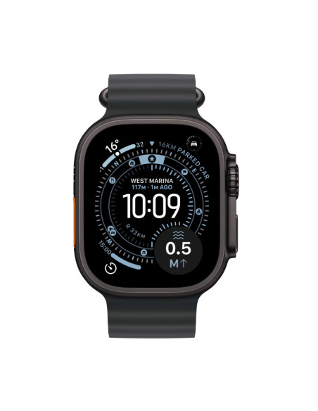 SmartWatch-uri Apple Watch Ultra 3 GPS + Cellular 49mm Black Titanium Case with Black Ocean Band